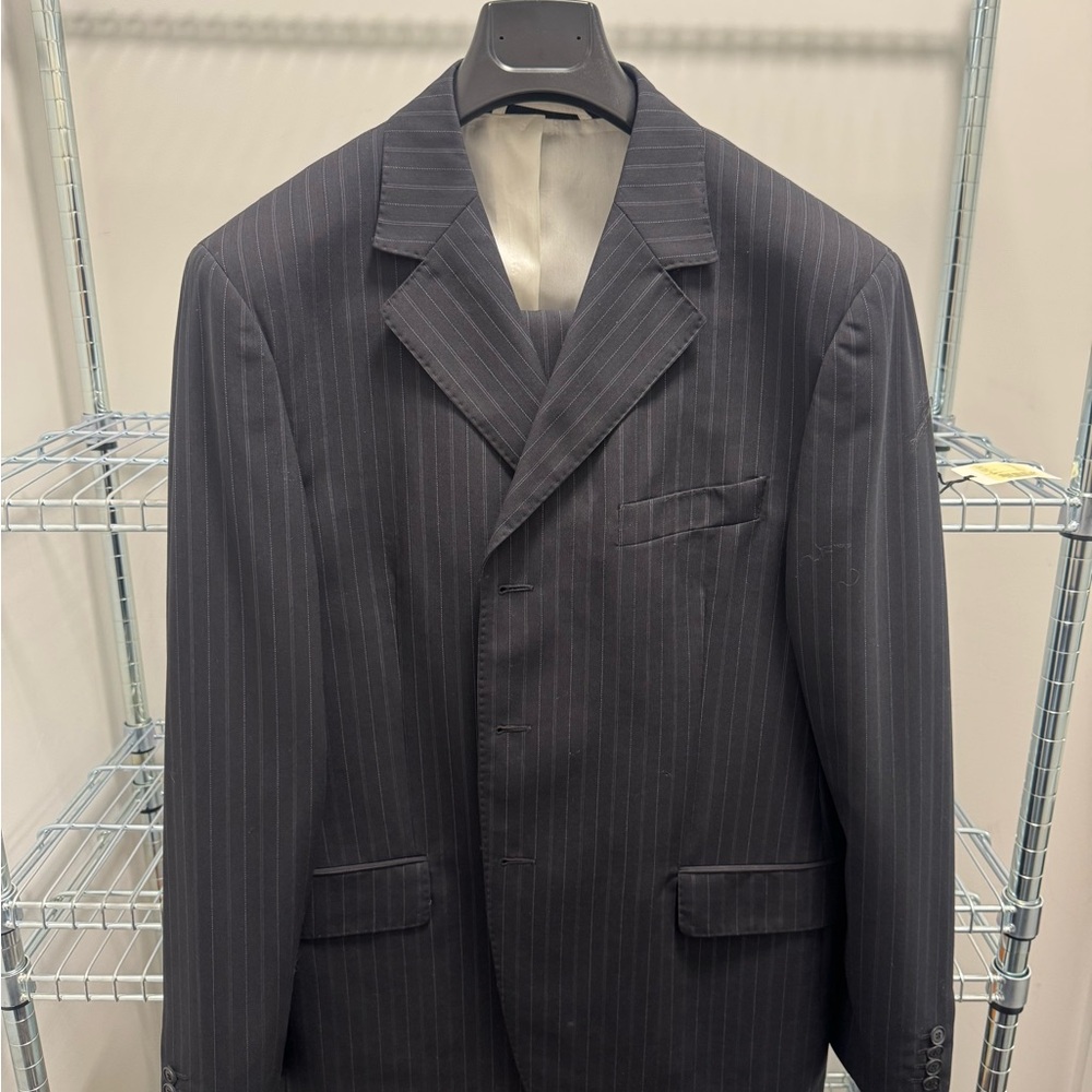Ermenegildo Zegna Men's Pinstripe Wool Suit